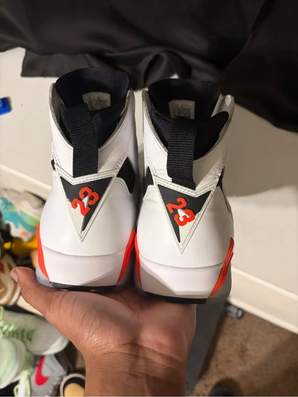Jordan 7 white infrared